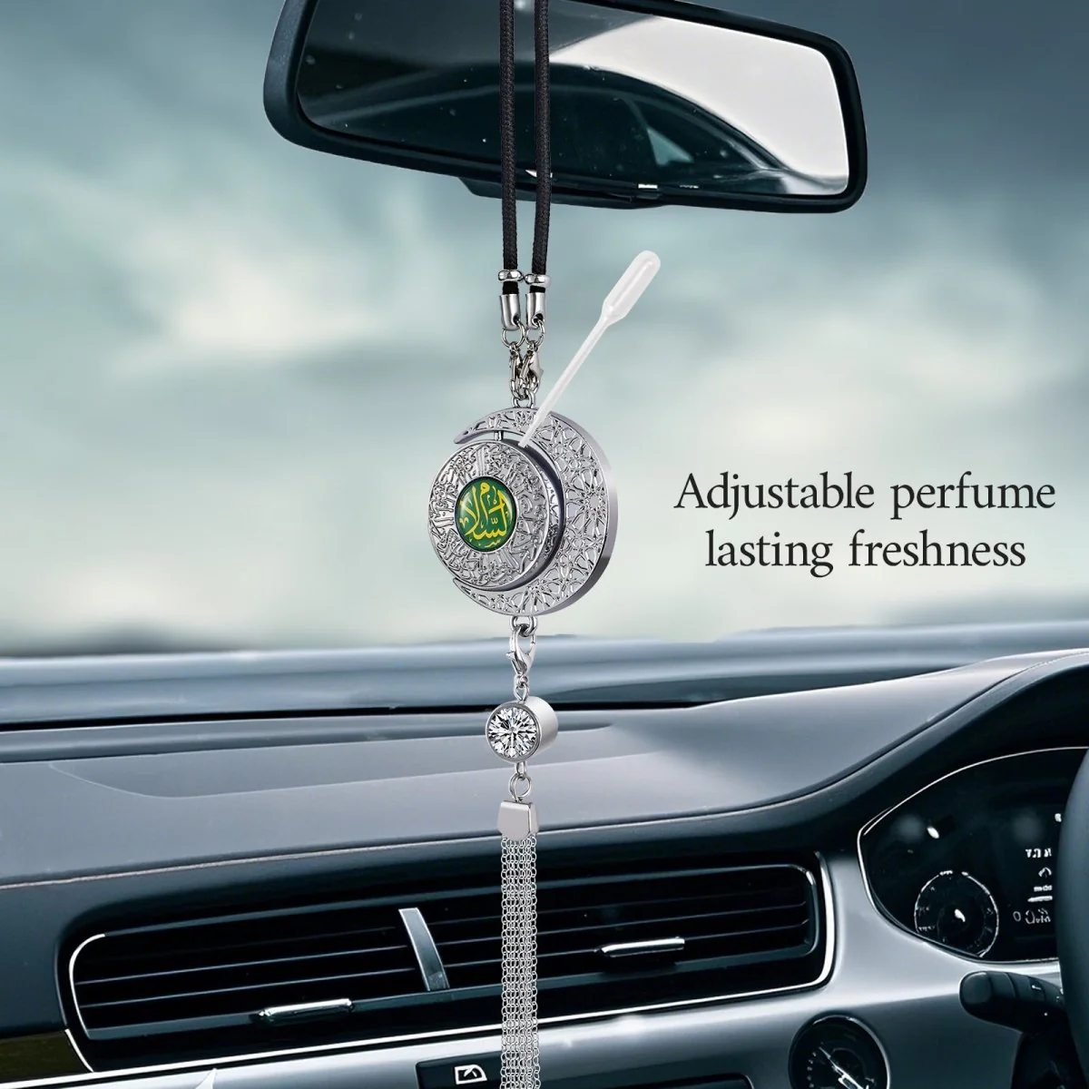 Islamic Hanging Car Accessory Made From Alloy | Quranic Ayat Car Hanging Ornament(MAC238) - Image 4