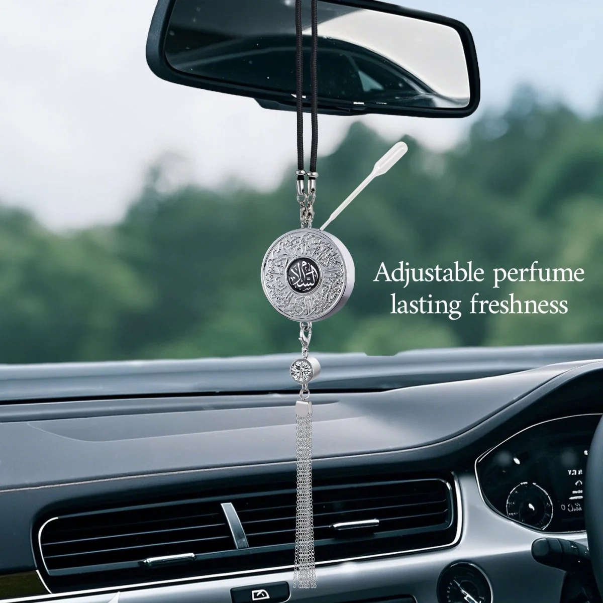 Islamic Hanging Car Accessory Made From Alloy | Quranic Ayat Car Hanging Ornament(MAC238) - Image 5