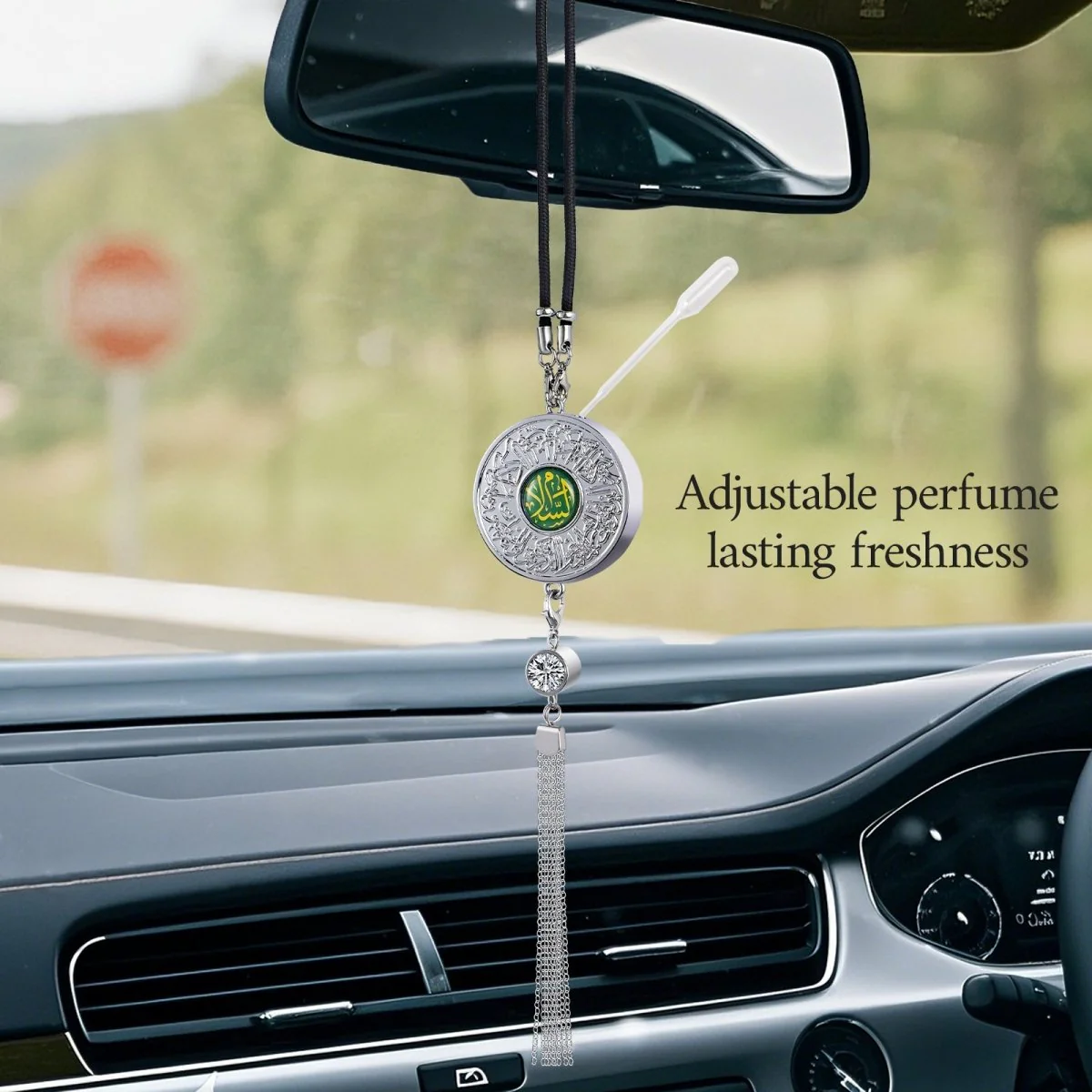 Islamic Hanging Car Accessory Made From Alloy | Quranic Ayat Car Hanging Ornament(MAC238) - Image 6