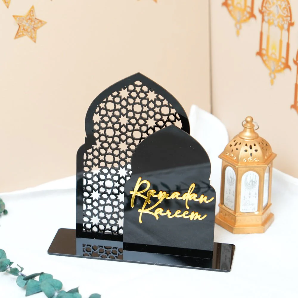 Islamic Hollow Pattern Acrylic Tabletop Decor (MAC404) - Image 11