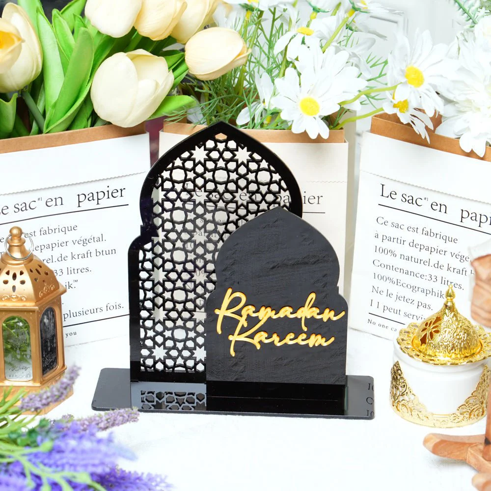 Islamic Hollow Pattern Acrylic Tabletop Decor (MAC404) - Image 12