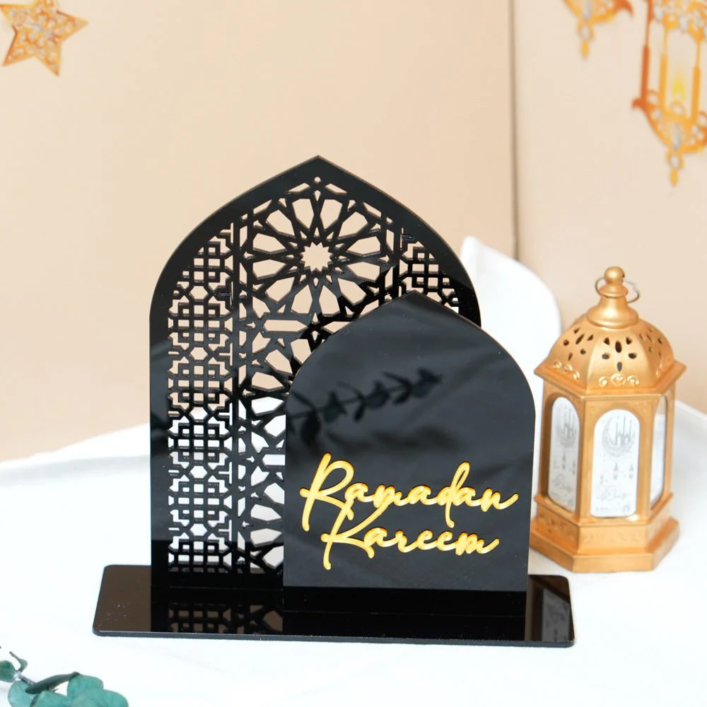 Islamic Hollow Pattern Acrylic Tabletop Decor (MAC404) - Image 5