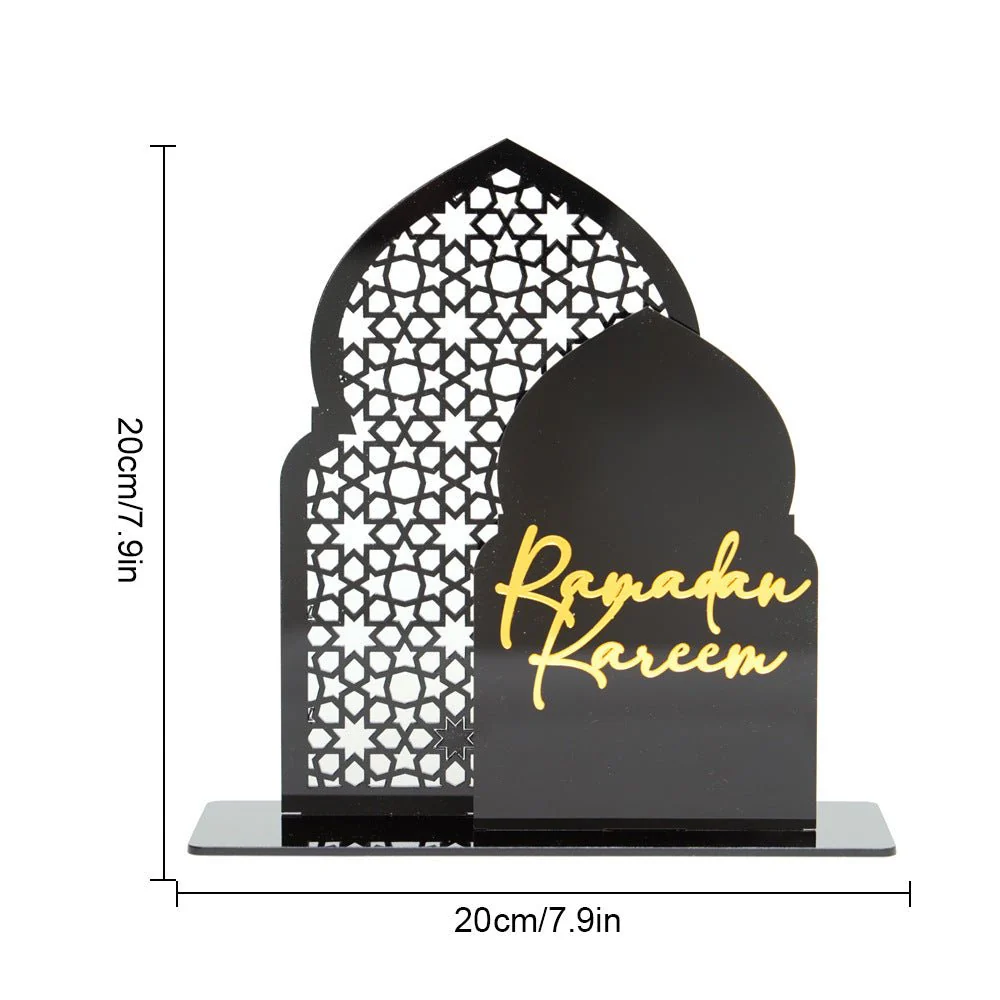 Islamic Hollow Pattern Acrylic Tabletop Decor (MAC404) - Image 6