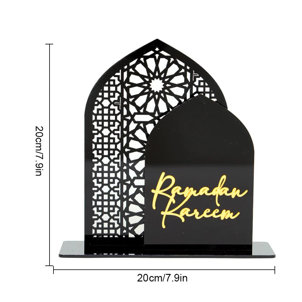 Islamic Hollow Pattern Acrylic Tabletop Decor (MAC404) - Image 8