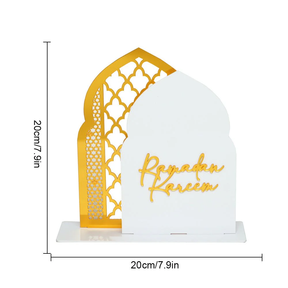 Islamic Hollow Pattern Acrylic Tabletop Decor (MAC404) - Image 9