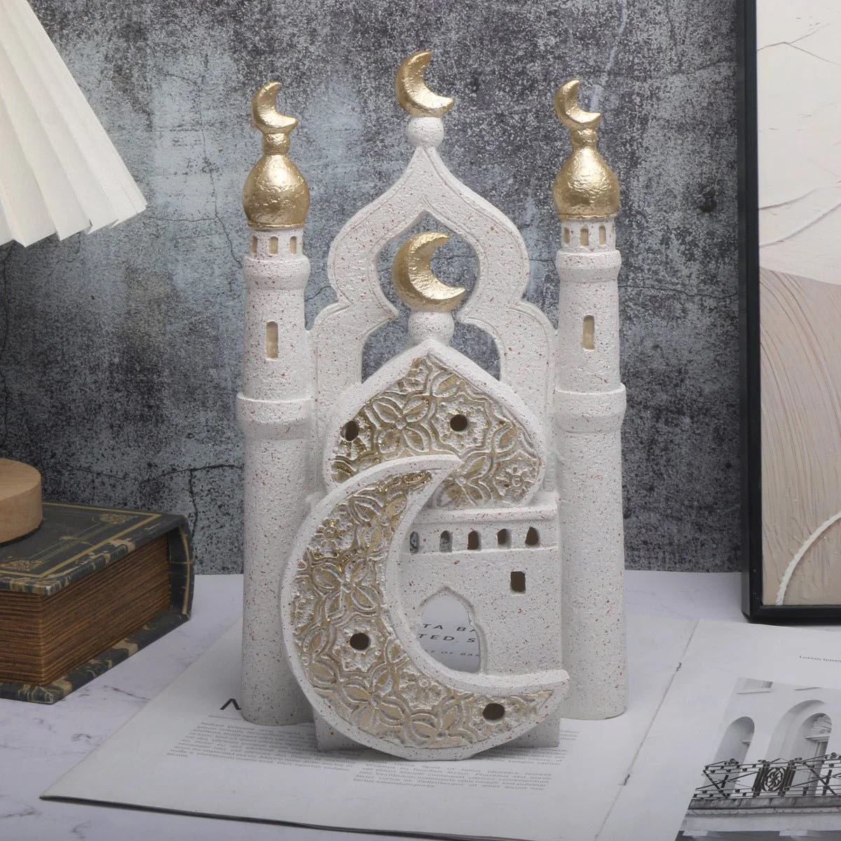 Islamic Mosque Resin Decorative Ornament  (MAC396) - Image 2