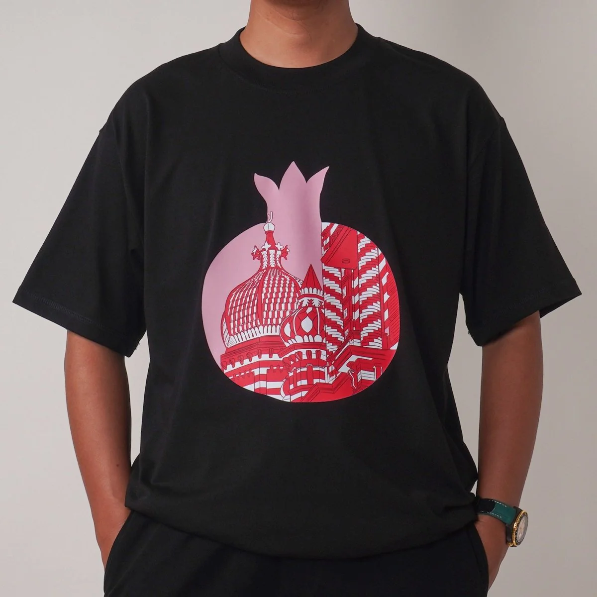 Islamic Style Artistic Design Short Sleeve T-Shirt Collection (MS182) - Image 11