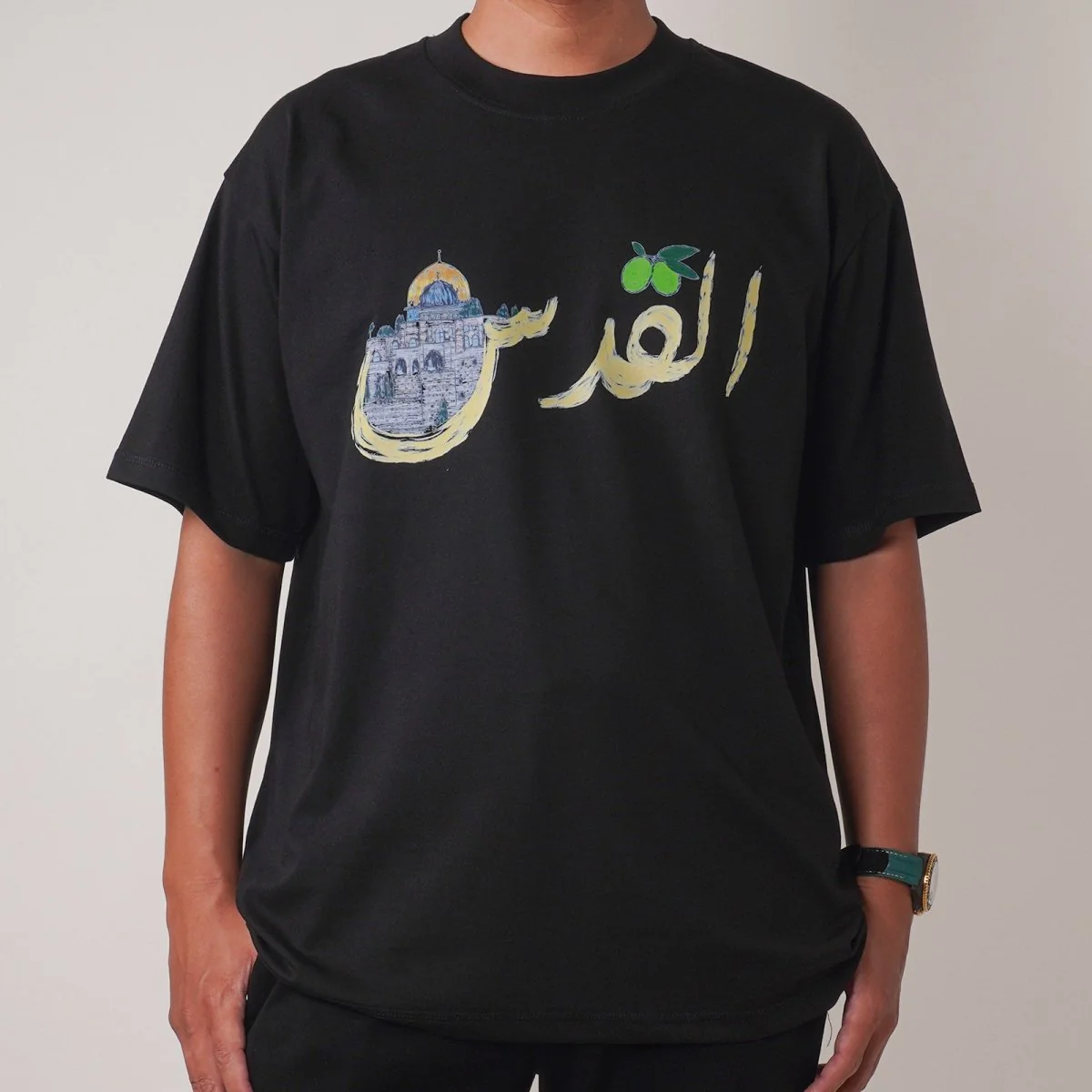 Islamic Style Artistic Design Short Sleeve T-Shirt Collection (MS182) - Image 12