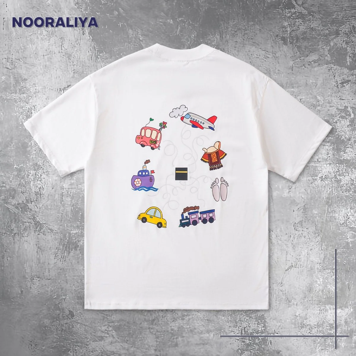 Islamic Style Artistic Design Short Sleeve T-Shirt Collection (MS182) - Image 18