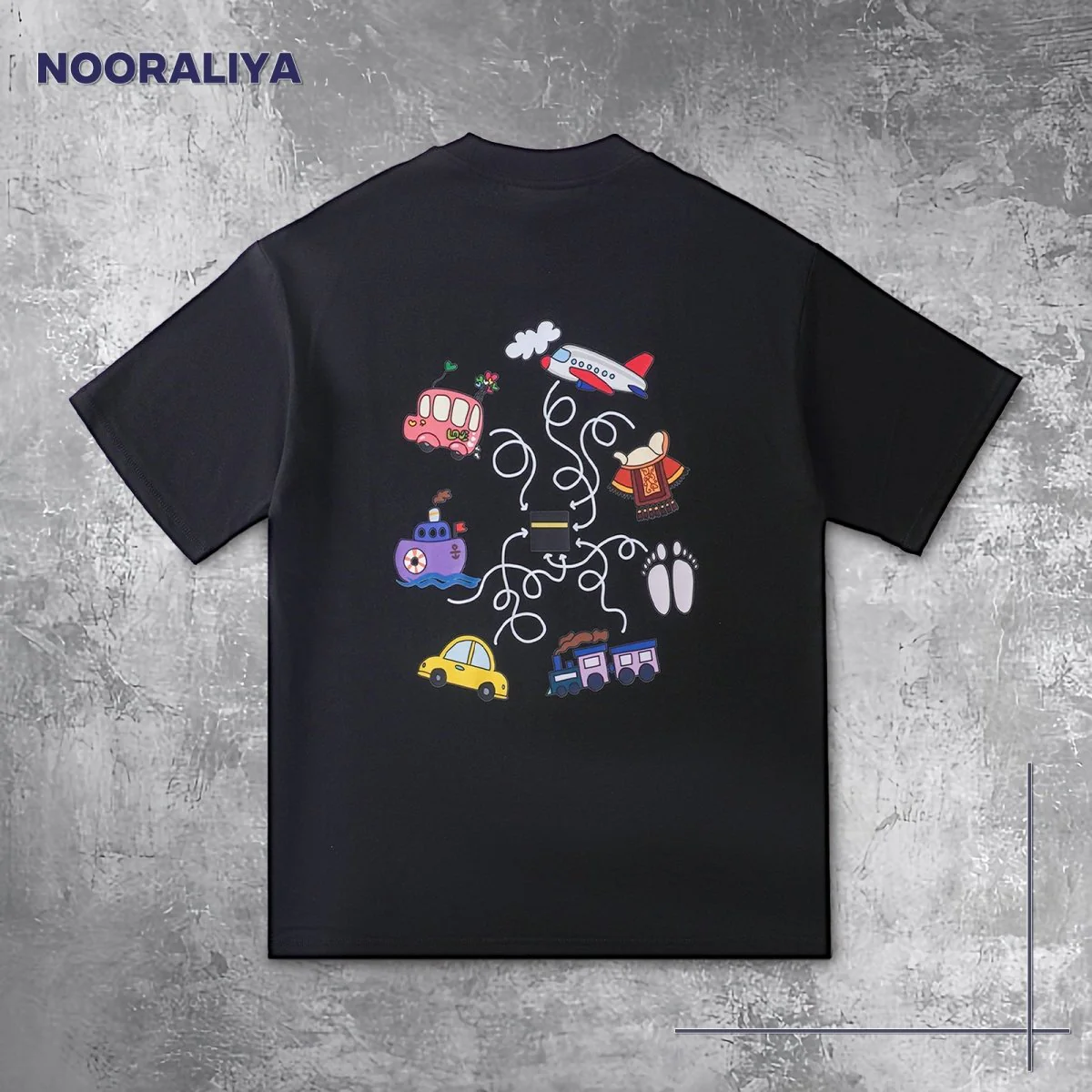 Islamic Style Artistic Design Short Sleeve T-Shirt Collection (MS182) - Image 21