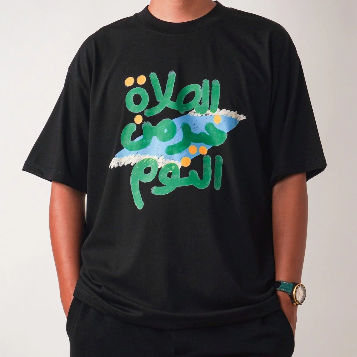 Islamic Style Artistic Design Short Sleeve T-Shirt Collection (MS182) - Image 8