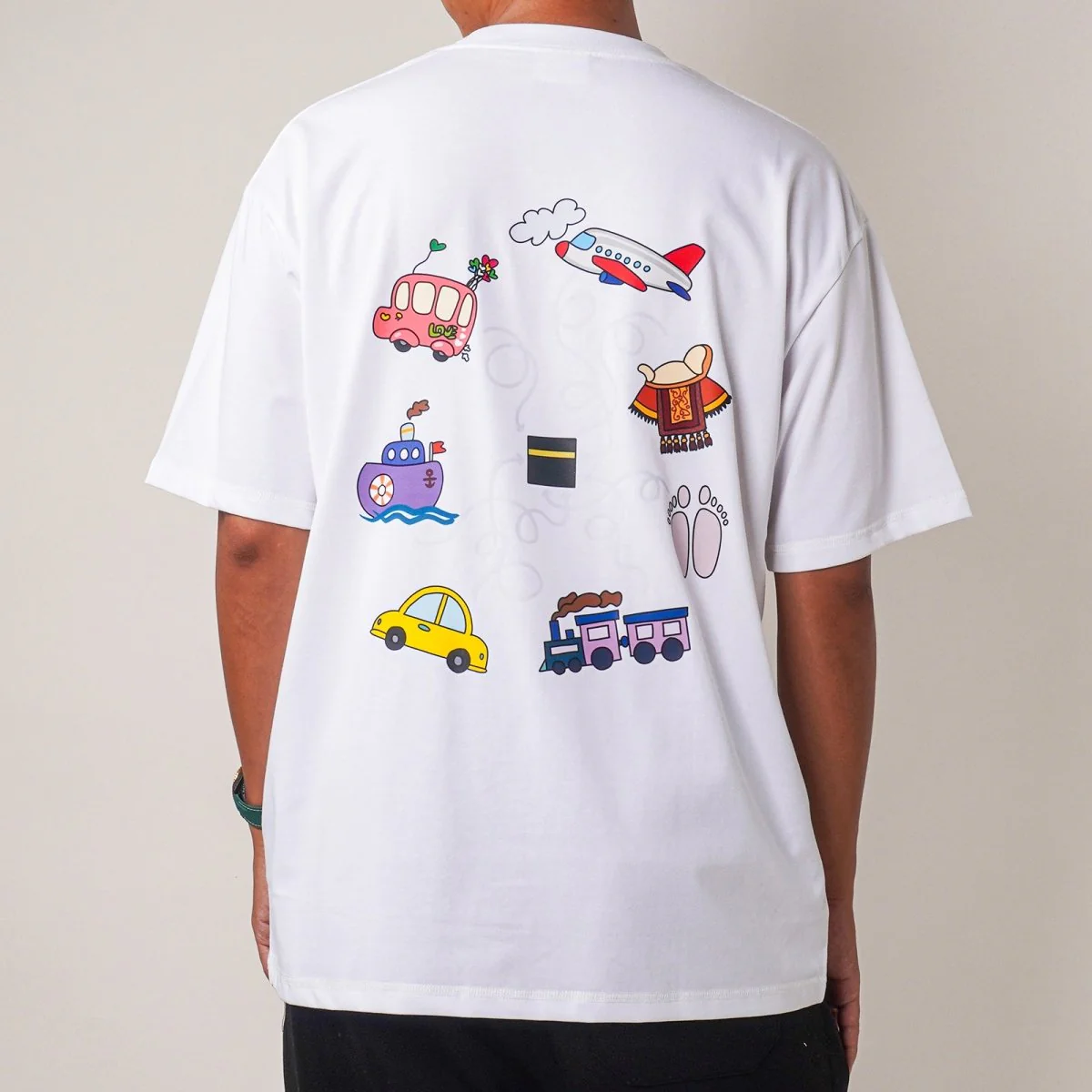 Islamic Style Artistic Design Short Sleeve T-Shirt Collection (MS182) - Image 9