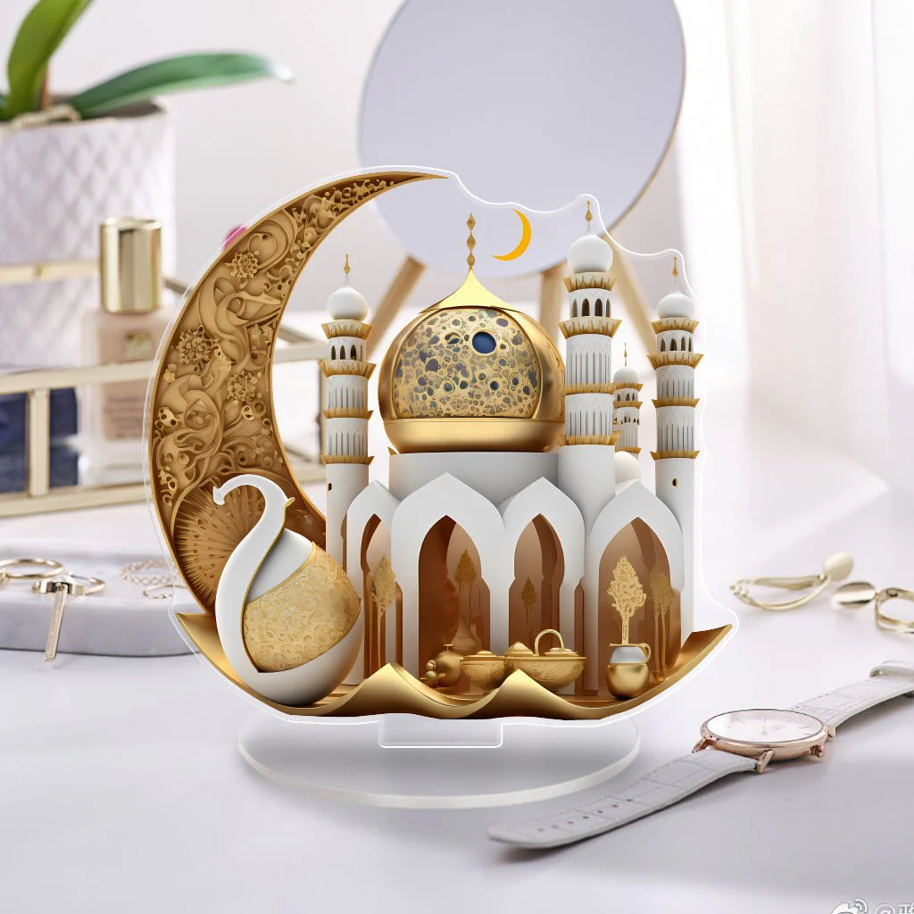 Islamic Style Mosque Acrylic Tabletop Decor (MAC386) - Image 2