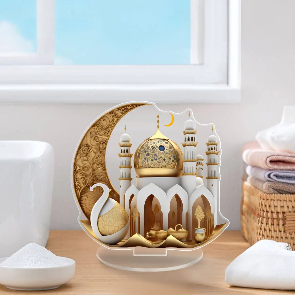 Islamic Style Mosque Acrylic Tabletop Decor (MAC386) - Image 3