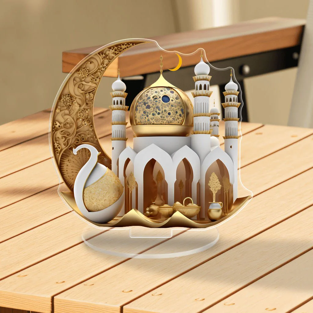 Islamic Style Mosque Acrylic Tabletop Decor (MAC386) - Image 4