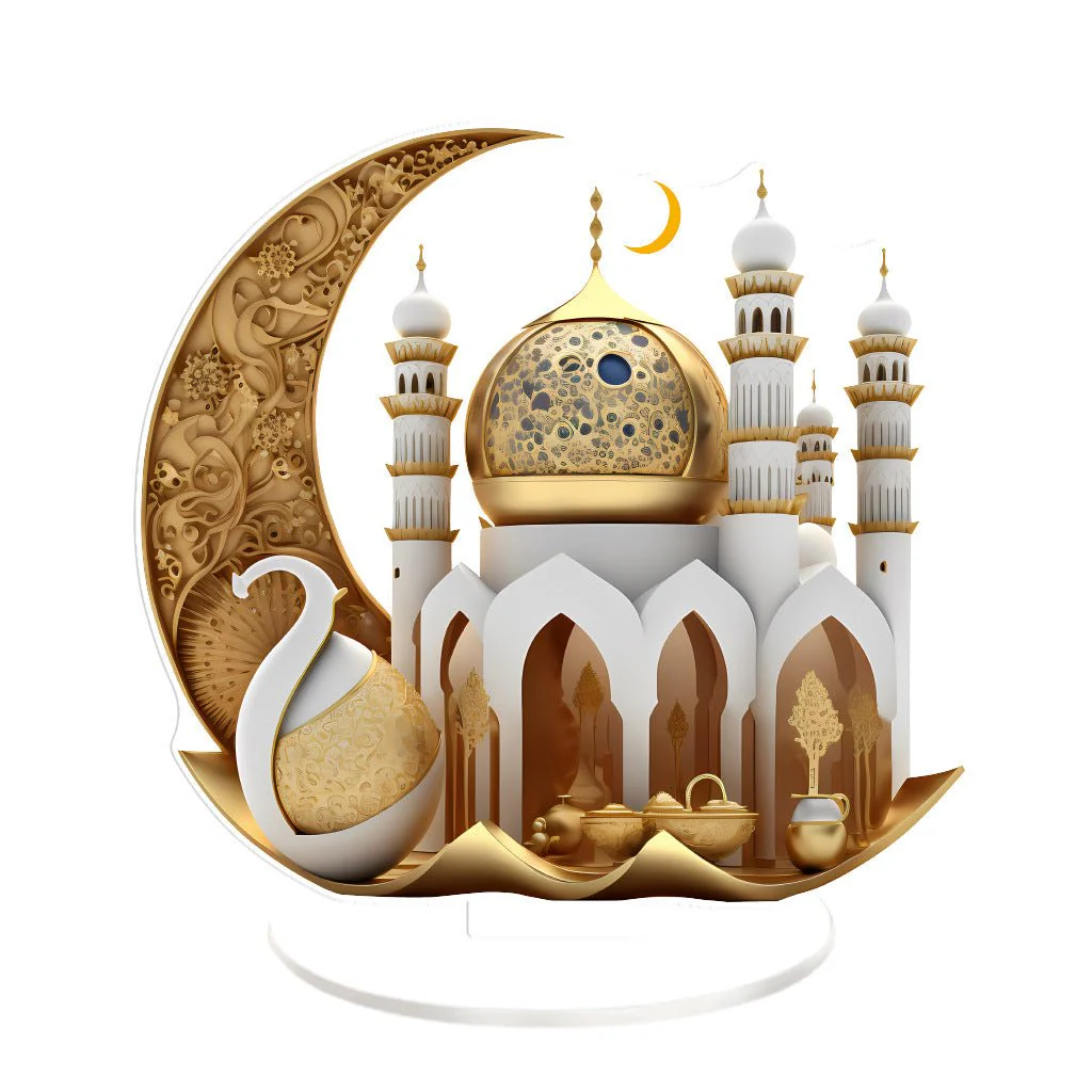 Islamic Style Mosque Acrylic Tabletop Decor (MAC386) - Image 5