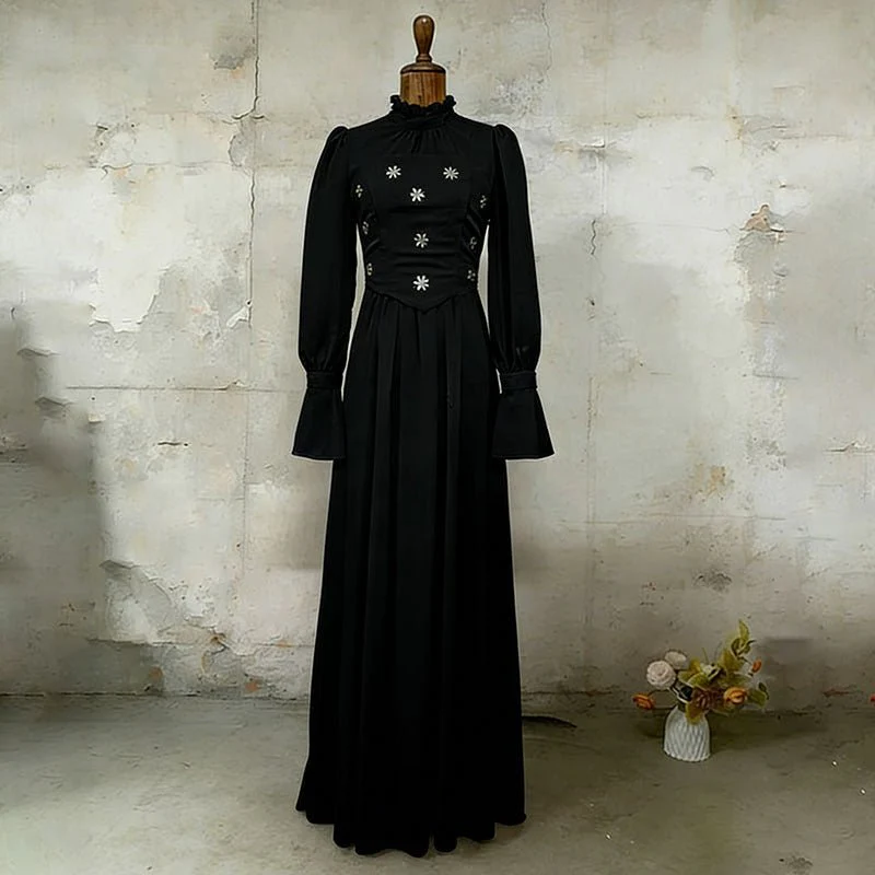 Jewel Embellished Maxi Dress (MS393) - Image 6