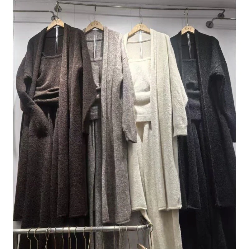 Lazy Style Three-Piece Knit Set(MS165) - Image 7