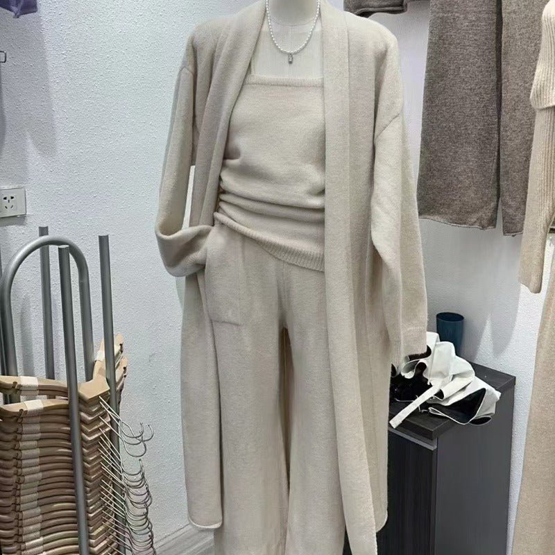 Lazy Style Three-Piece Knit Set(MS165) - Image 8