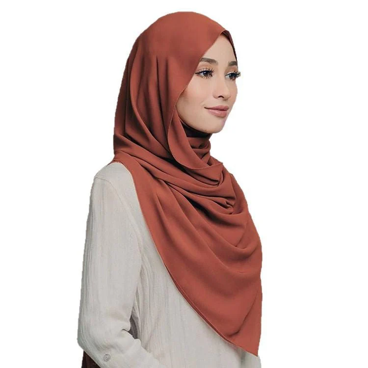 Lightweight Breathable Soft Minimalist Hijab (MH191) - Image 2