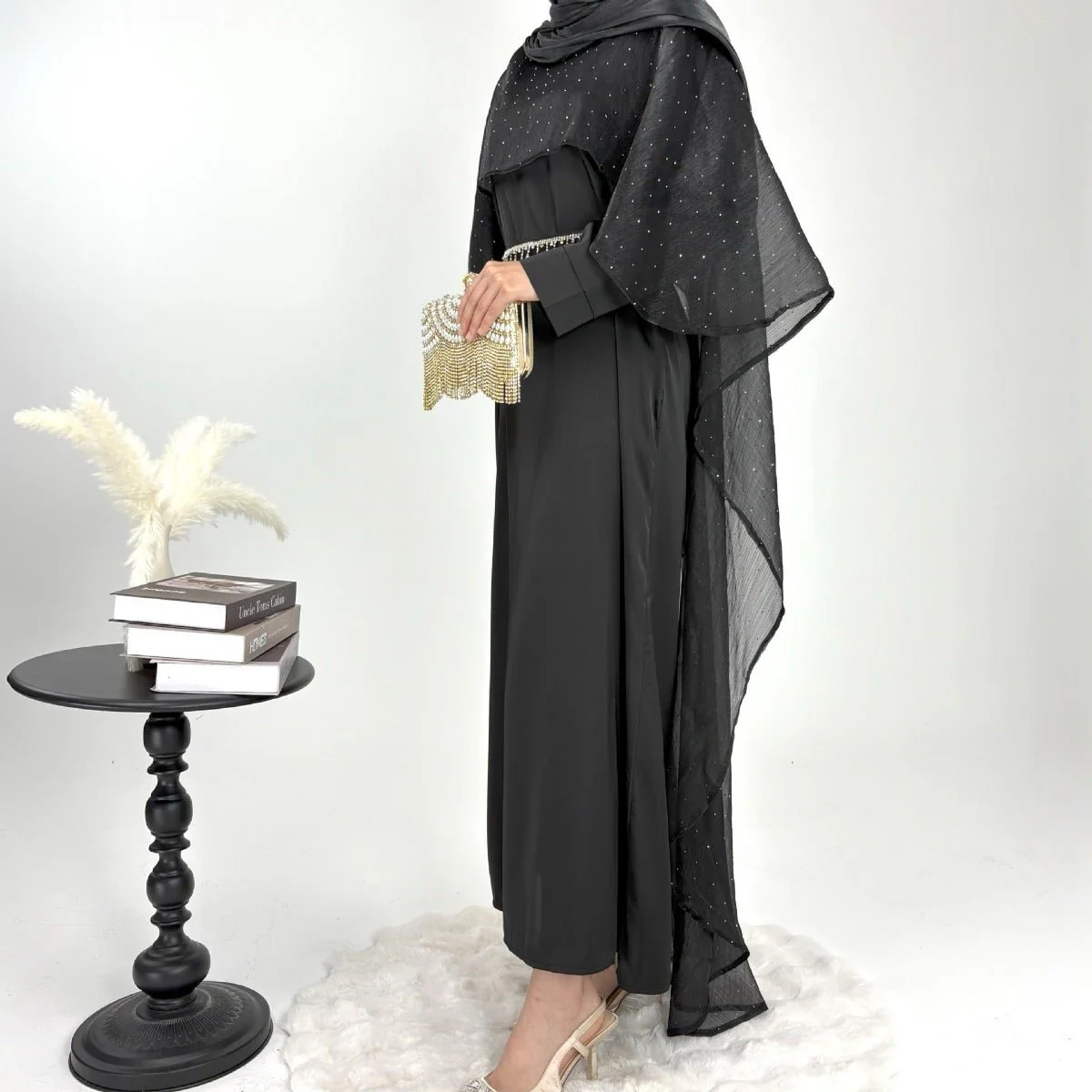 Luminous Modest Robe Collection | Elegant Cloak Suit Dresses (MA252) - Image 6