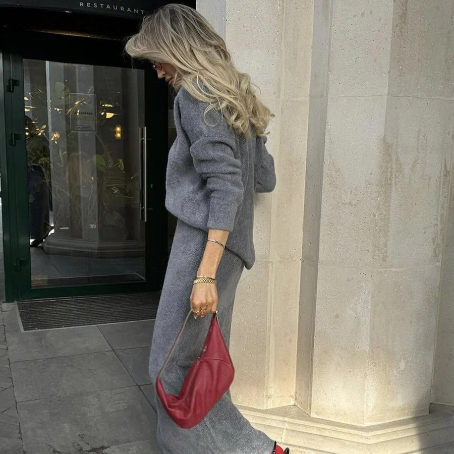 Luxe Fuzzy Sweater & Mermaid Skirt Set(MS192) - Image 13