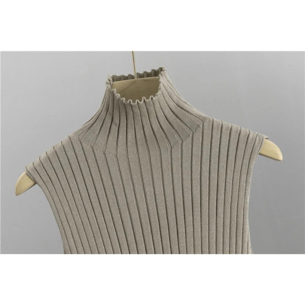 Luxury Knit Oversized Shawl Cardigan Three-Piece Set (MS090) - Image 17