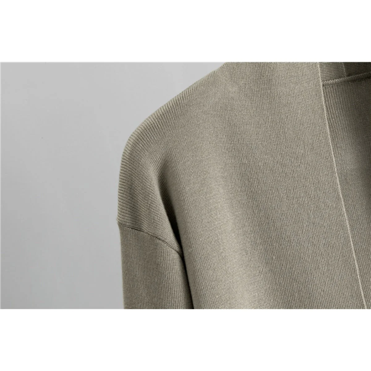 Luxury Knit Oversized Shawl Cardigan Three-Piece Set (MS090) - Image 21