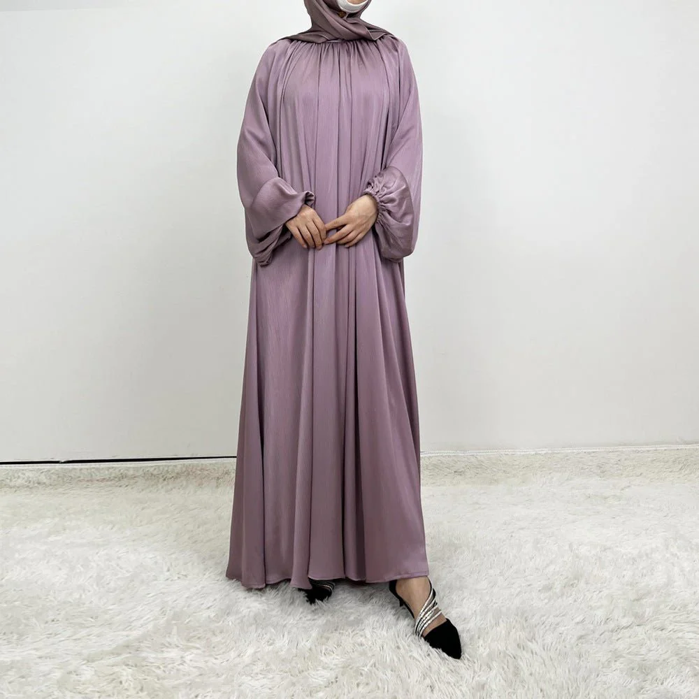 Luxury Lounge Lantern Sleeve Modest Swing Abaya (MA168) - Image 3