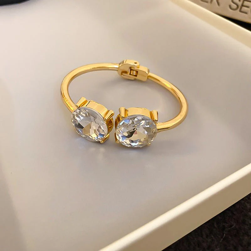 Luxury Minimalist Glossy High-grade Shiny Bracelets -   Simple Temperament Cold-Tone Bangles (MAC242) - Image 10
