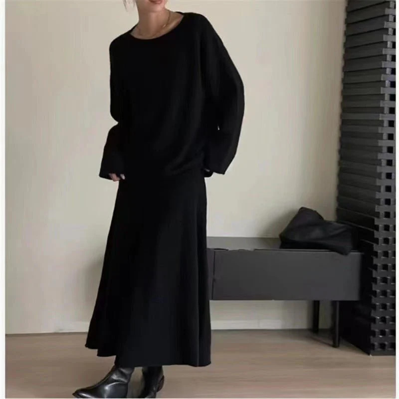 Luxury Soft Knit Sweater & Skirt Set | Autumn Winter Two-Piece Outfit(MS160) - Image 9