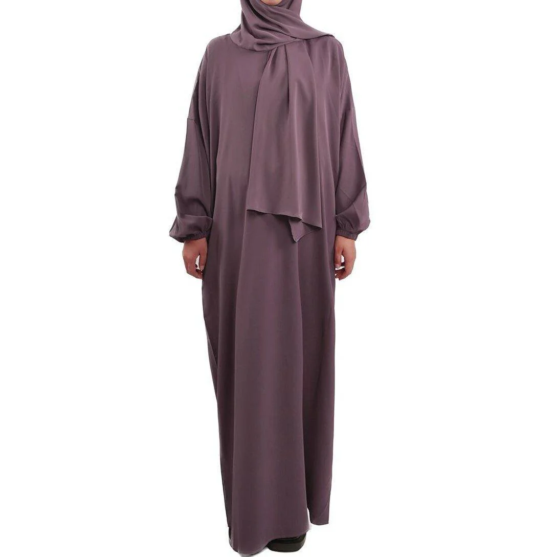 Hijab Attached Hoodie Abaya (MA001) - Image 10