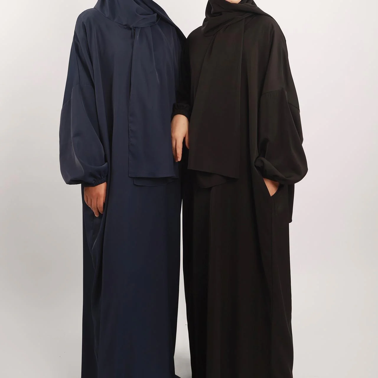 Hijab Attached Hoodie Abaya (MA001) - Image 4