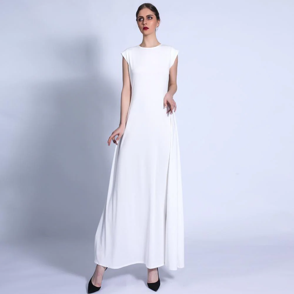 Sleeveless Jersey Slip Dress (MA023) - Image 5