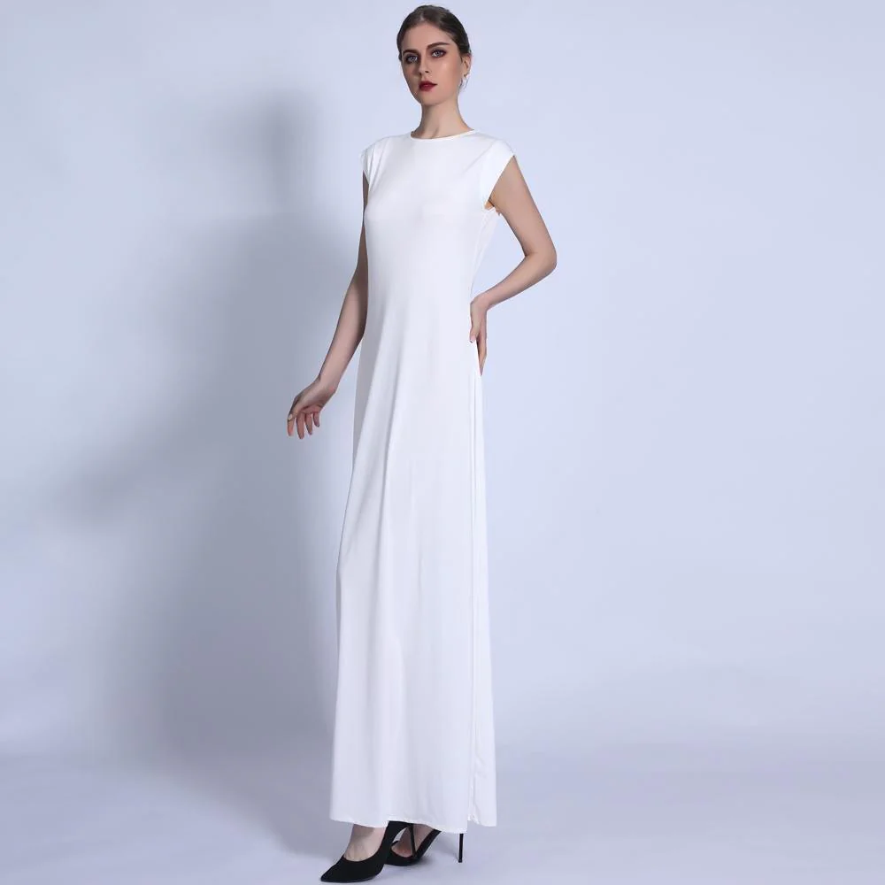 Sleeveless Jersey Slip Dress (MA023) - Image 6