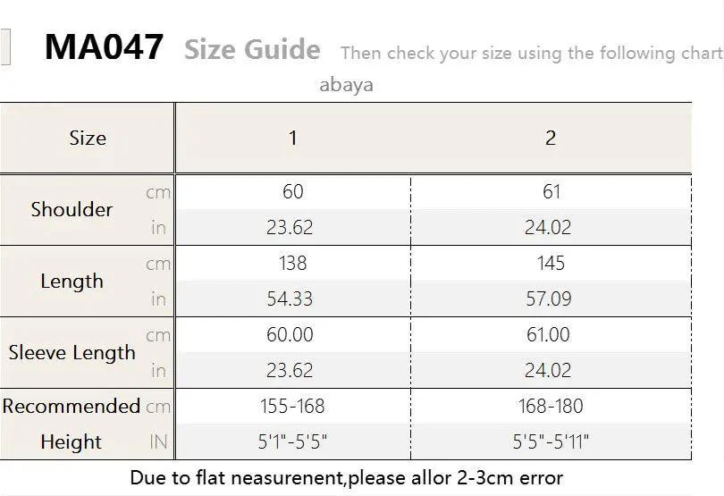 Batwing Sleeve Fringe Party Abaya (MA047) - Image 6