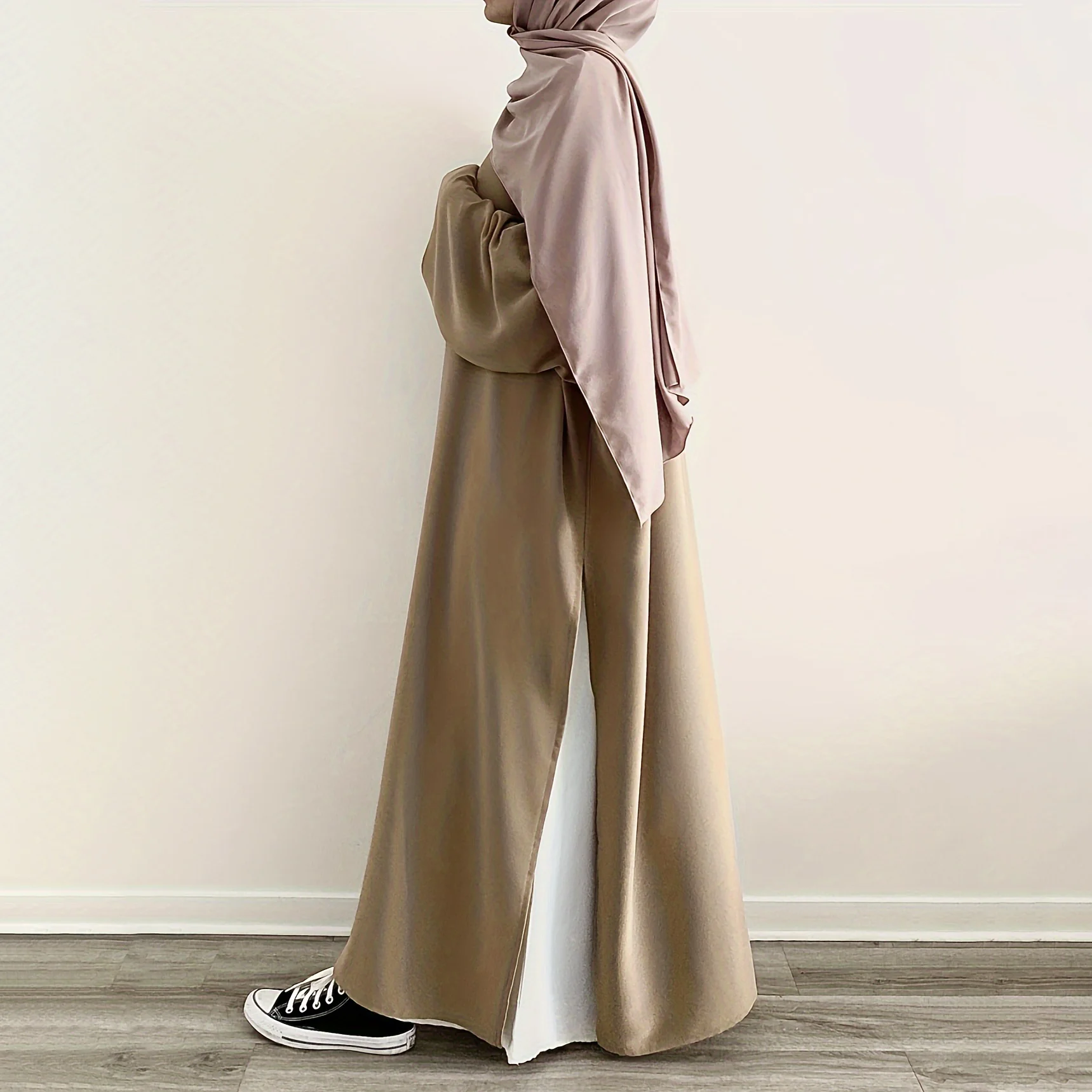 Casual Fashion Slit Abaya (MA063) - Image 2