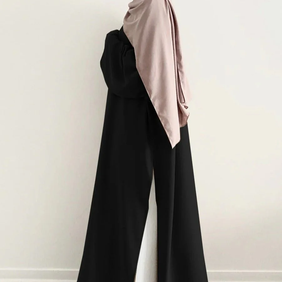 Casual Fashion Slit Abaya (MA063) - Image 8