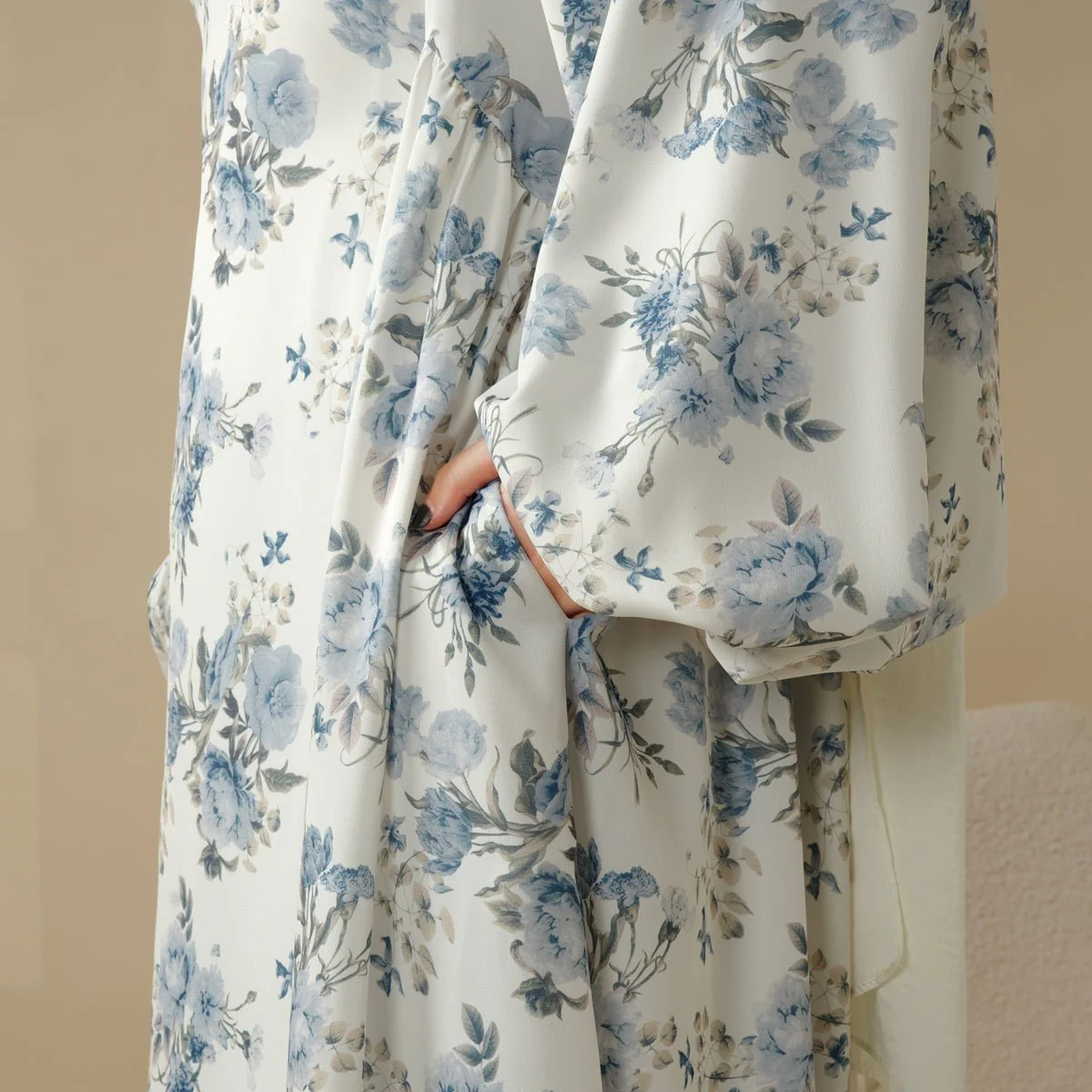 Printed Reversible Abaya (MA082) - Image 22
