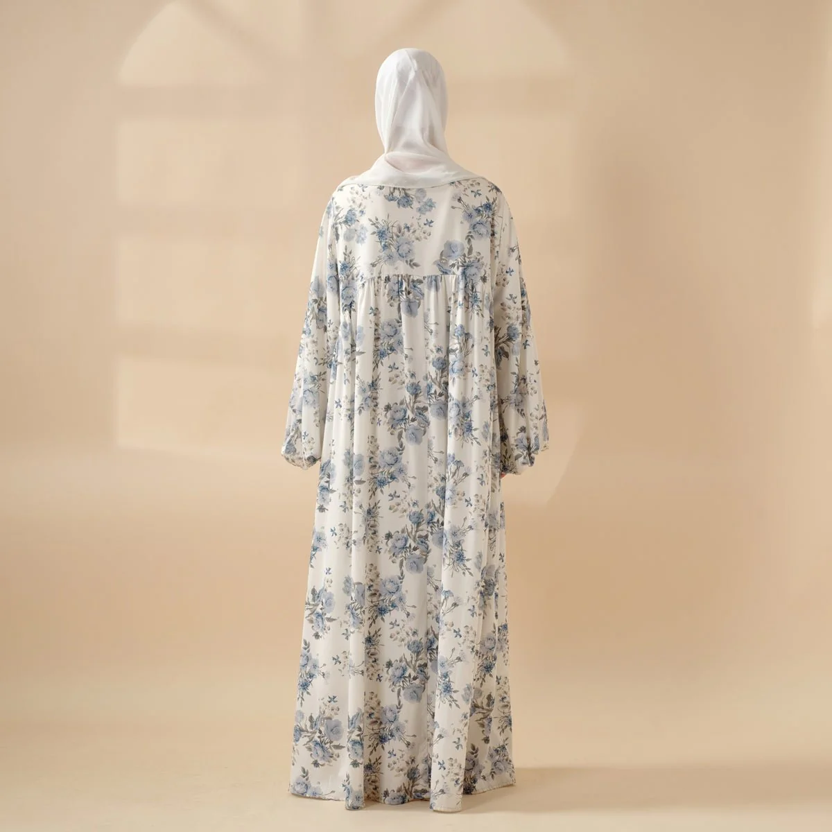 Printed Reversible Abaya (MA082) - Image 3