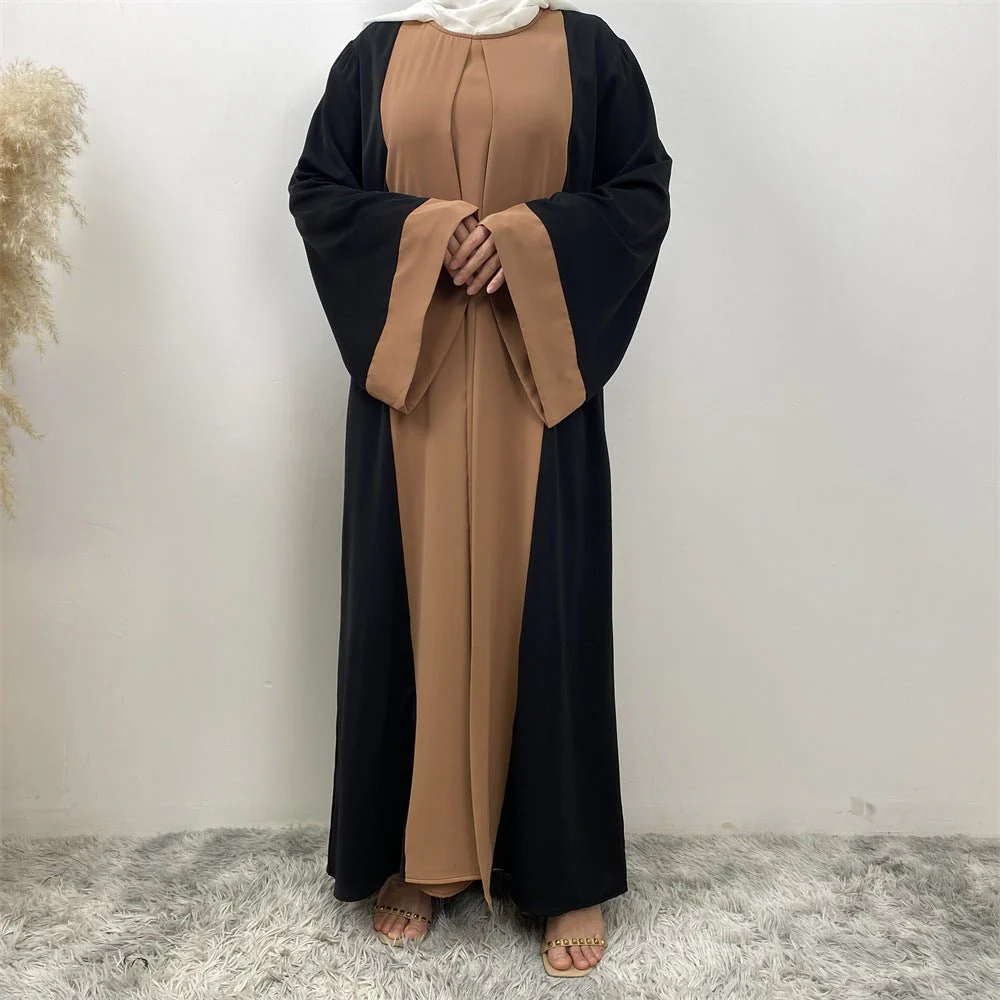 Stylish Patchwork Abaya (MA084) - Image 3