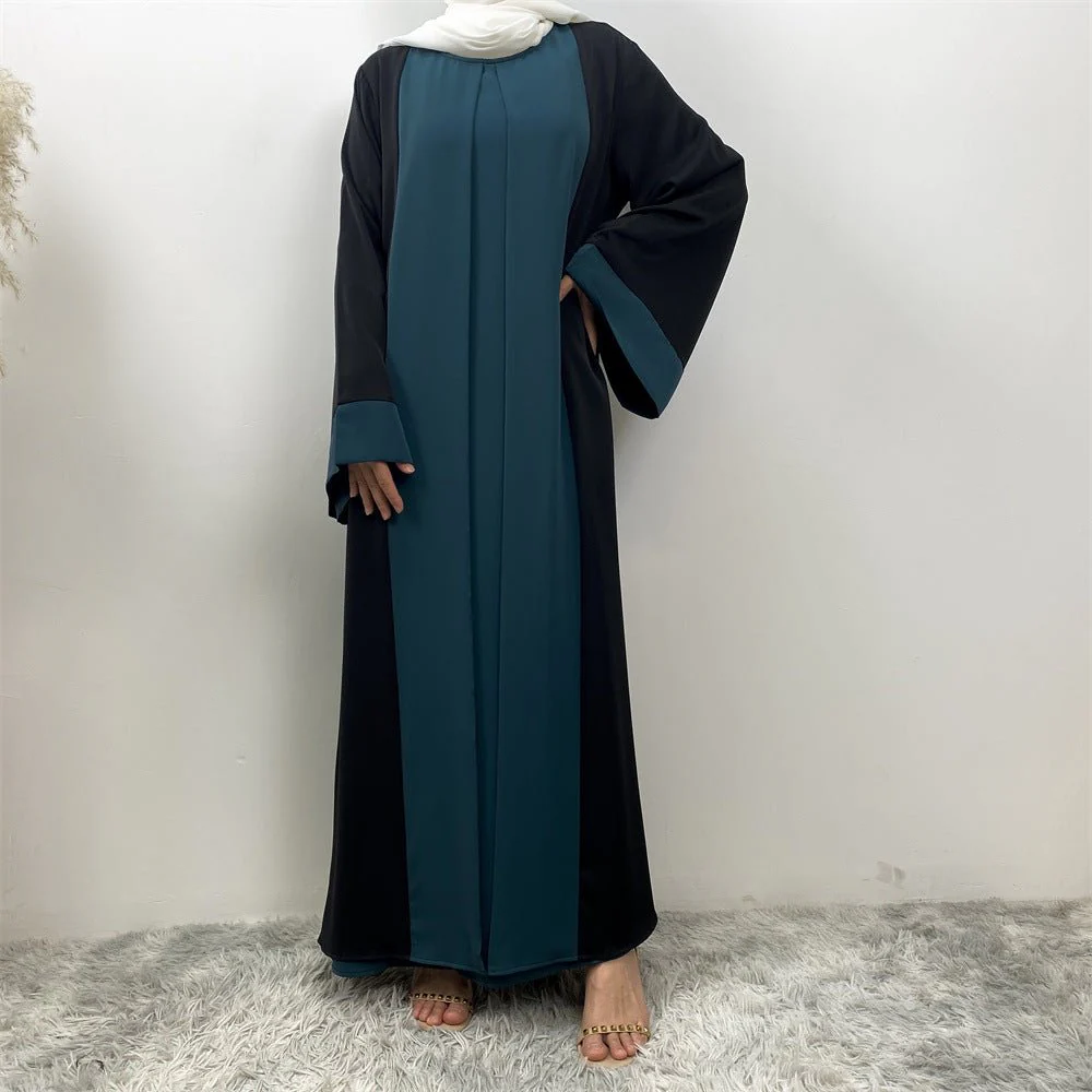Stylish Patchwork Abaya (MA084) - Image 4