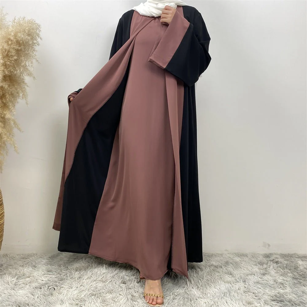 Stylish Patchwork Abaya (MA084) - Image 8