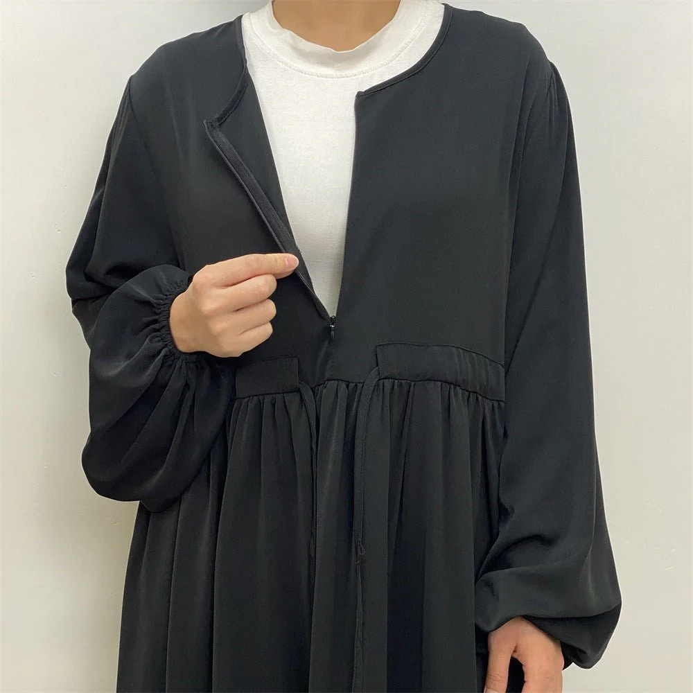 Versatile Stretchy Cuff Abaya (MA085) - Image 10