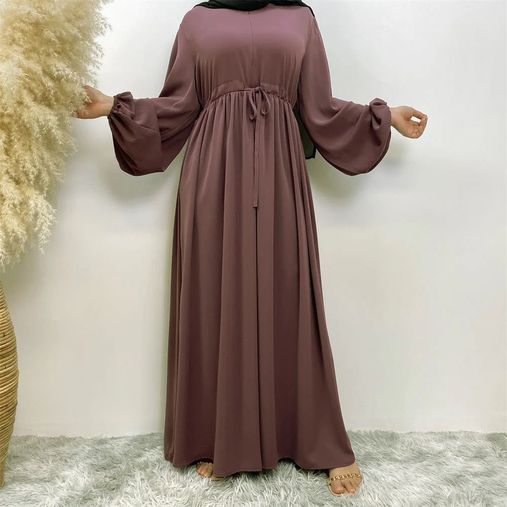 Versatile Stretchy Cuff Abaya (MA085) - Image 8