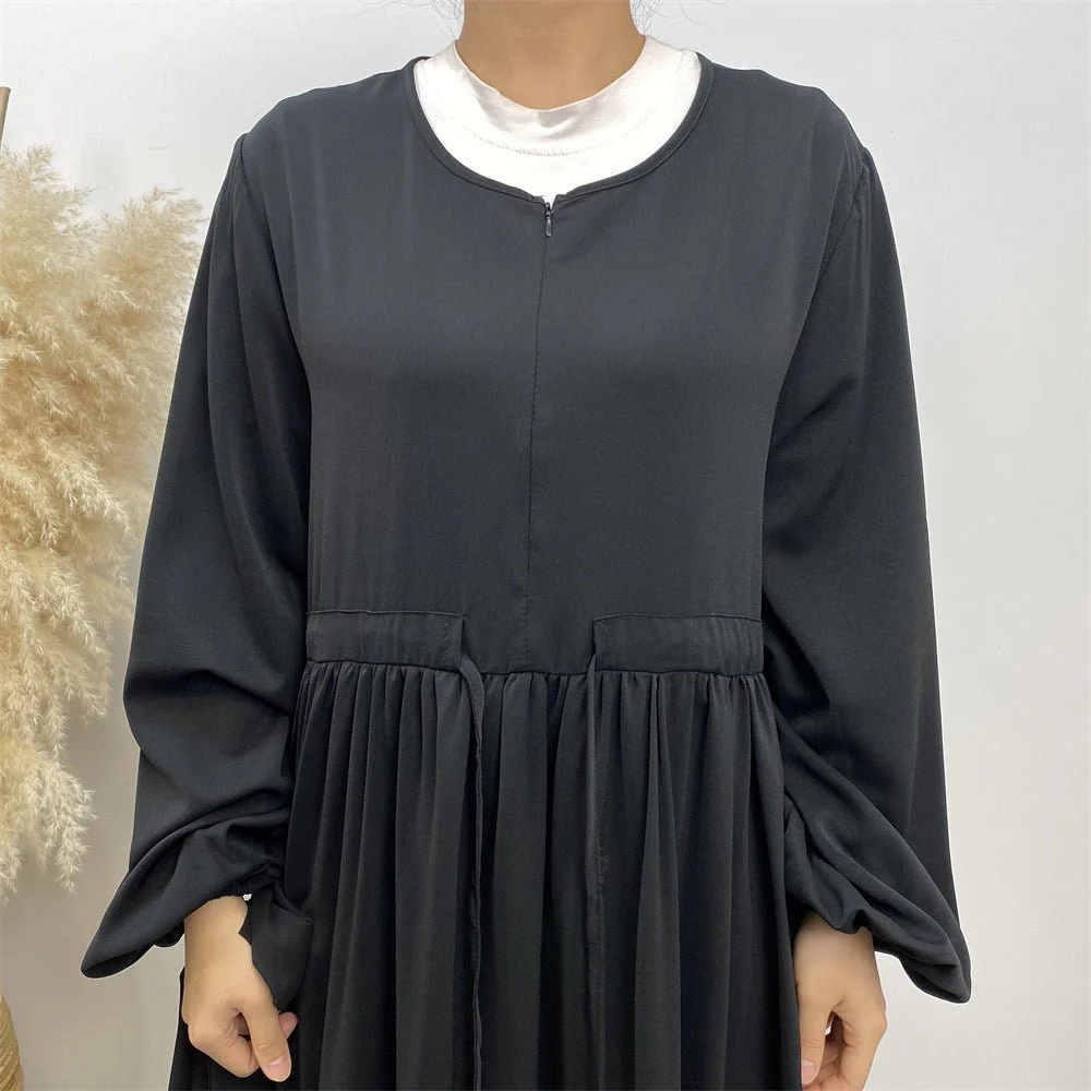 Versatile Stretchy Cuff Abaya (MA085) - Image 9