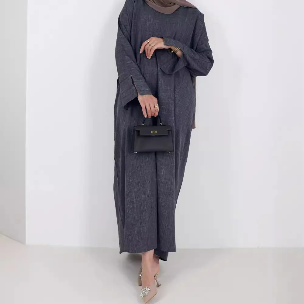 Elegant Loose Abaya with Pockets (MA104) - Image 4