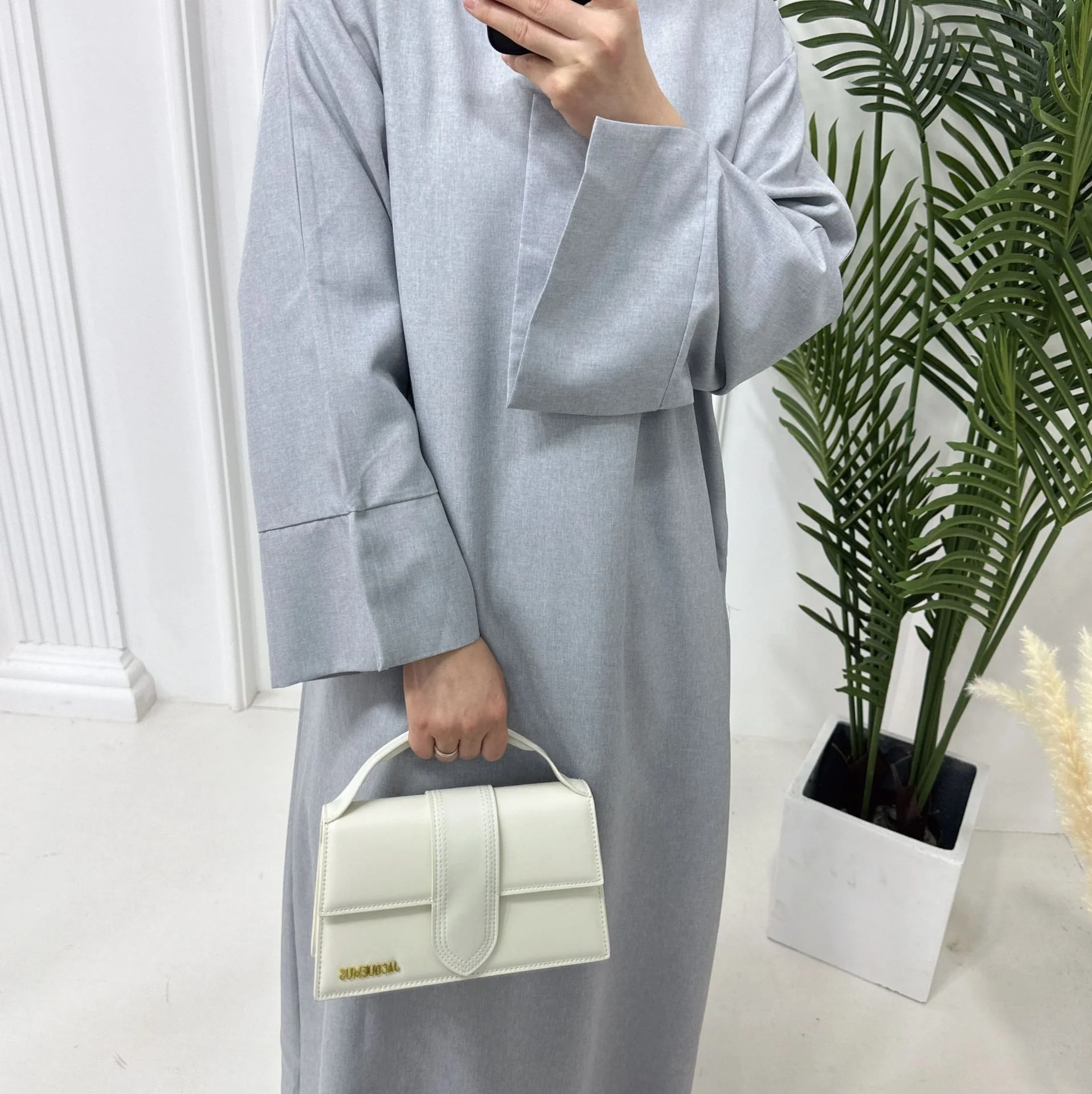 Elegant Loose Abaya with Pockets (MA104) - Image 6