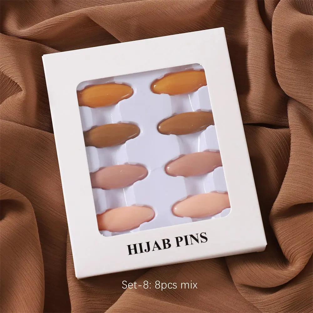 MAC008 Hijab pins, 8 pcs hijab pins - Image 12