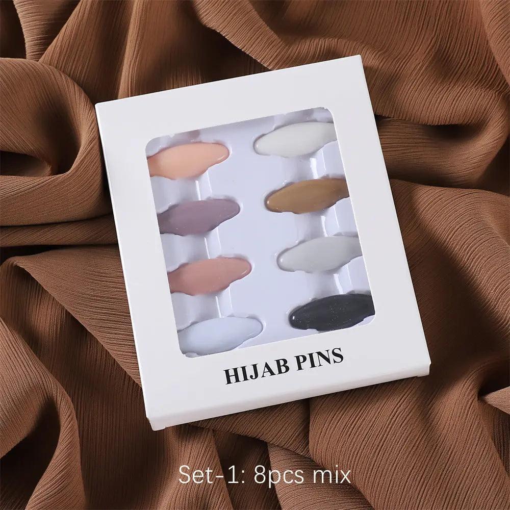 MAC008 Hijab pins, 8 pcs hijab pins - Image 3